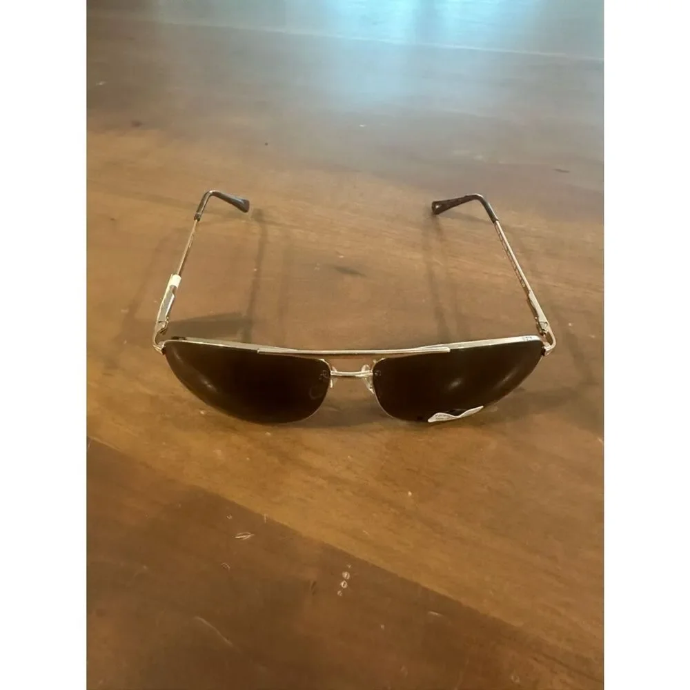 Tommy Hilfiger Frank Rectangular Sunglasses Gold Frame FRANK MM OM564